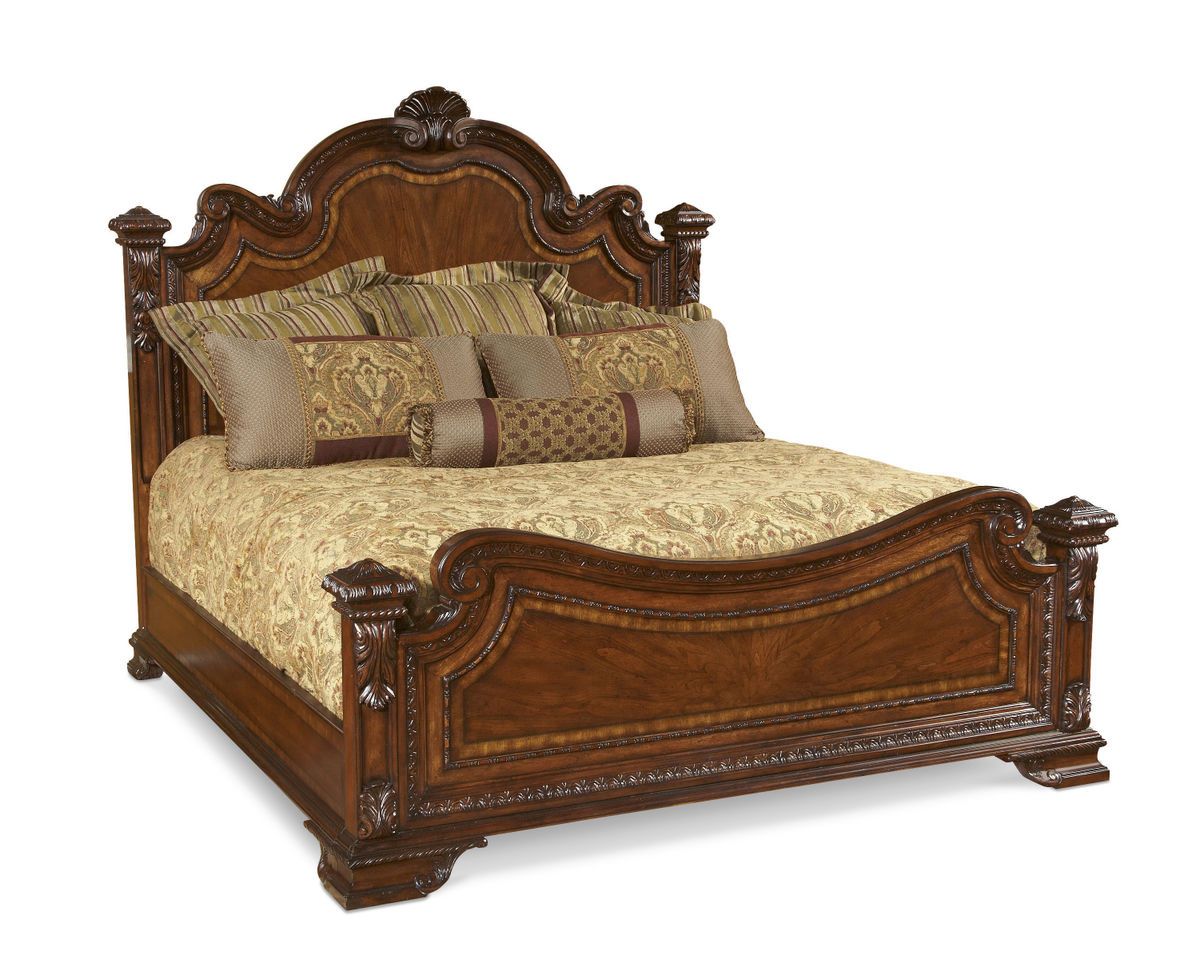 Antique King Bed Frame 
