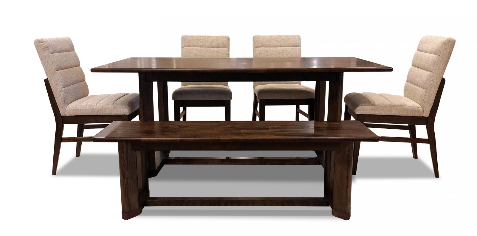 Westwood Table with 4 Chairs, Bench