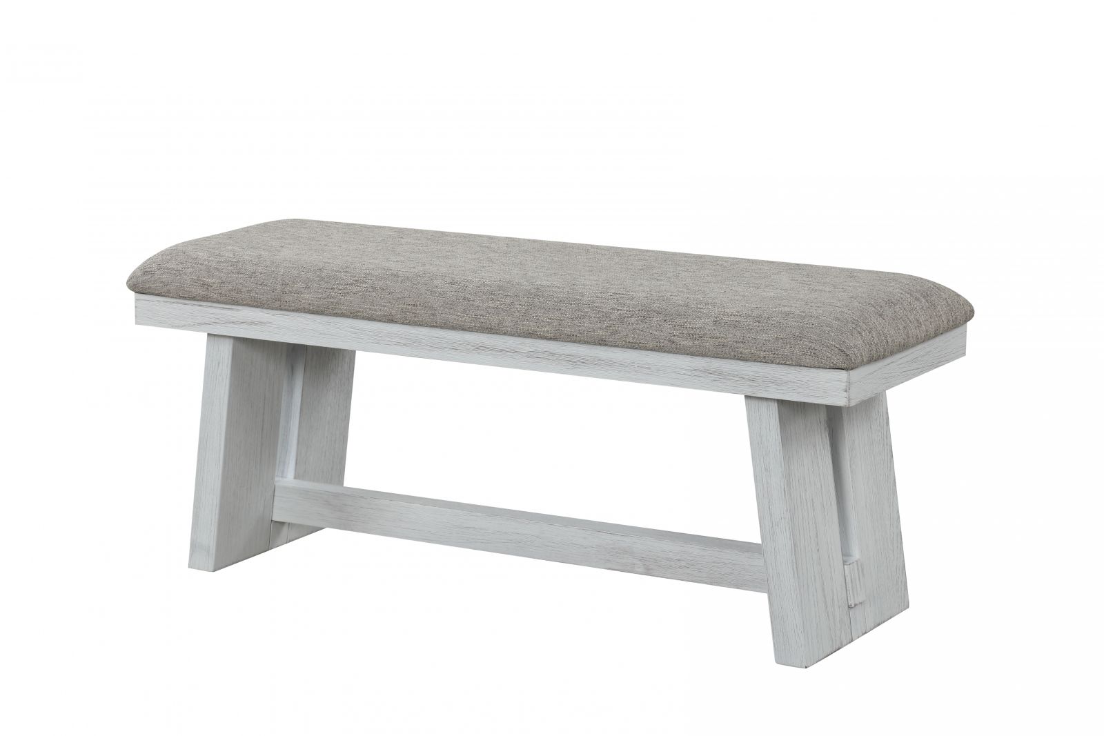 Jalen White Dining Bench