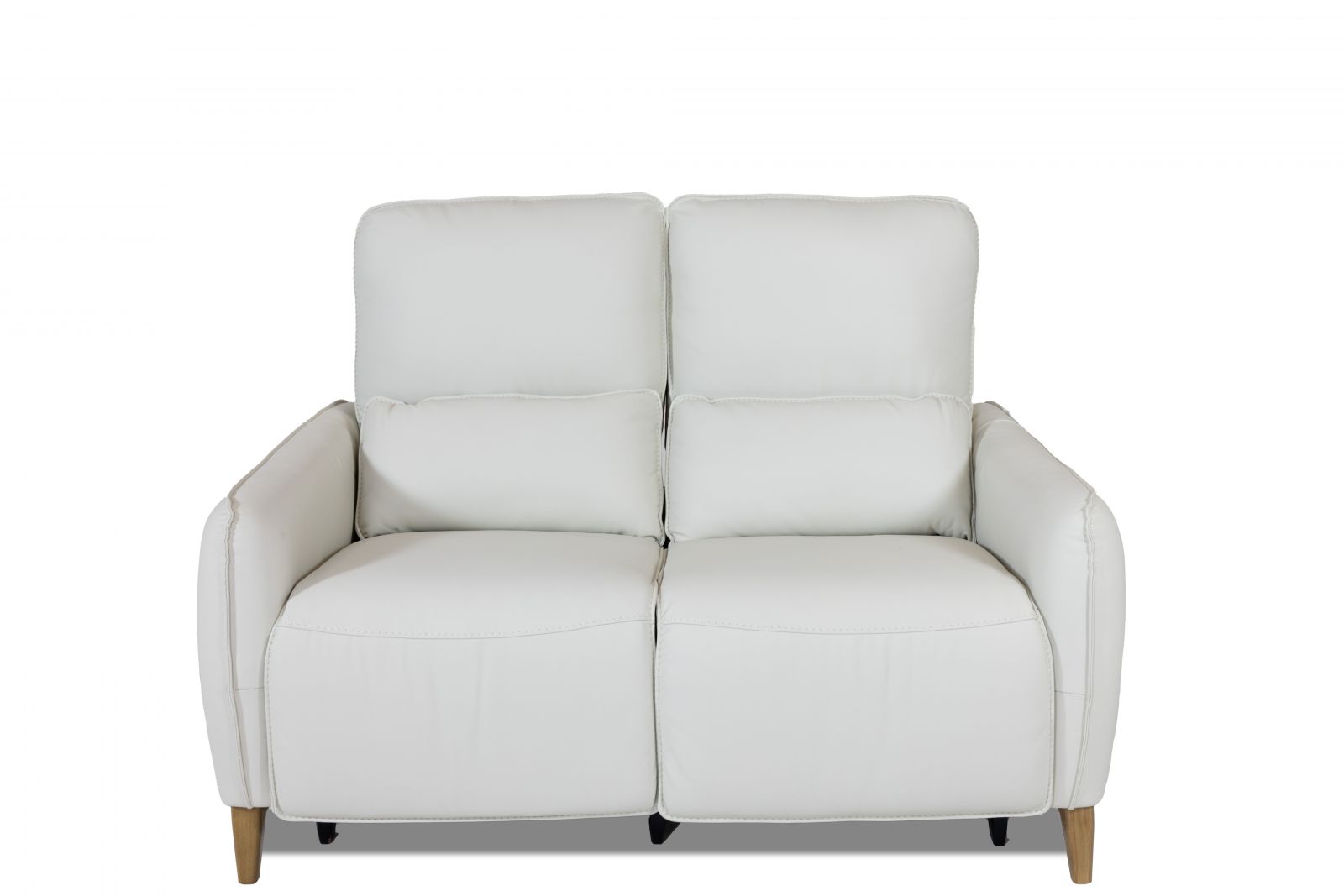 Riverton Cream Power Loveseat