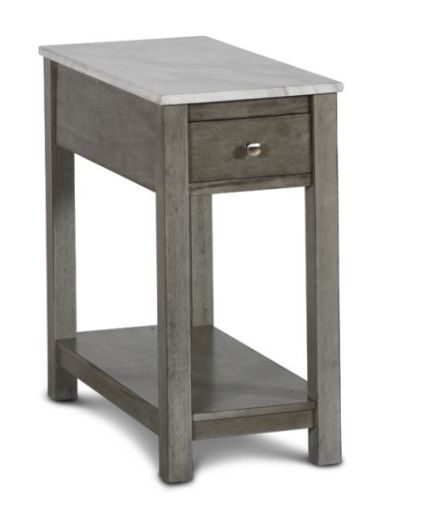 Noah End Table With Marble