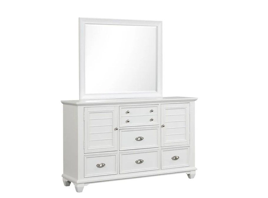 Jamestown White Dresser