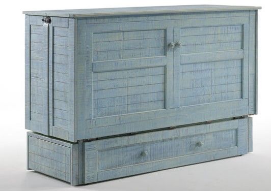 Poppy Blue Murphy Bed