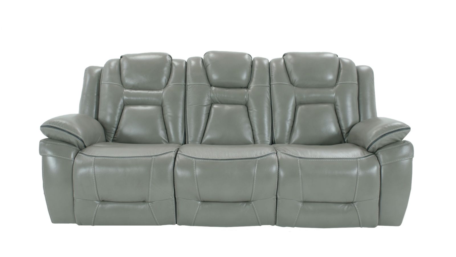 Denali Power Leather Sofa