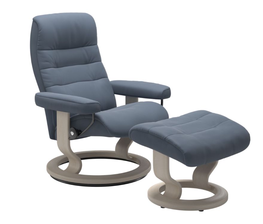 Opal Large Signature Chair &amp; Ottoman