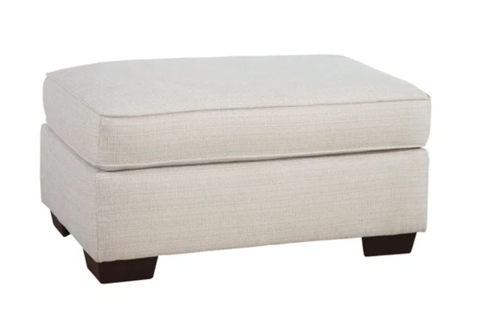 Mallory Chalk Ottoman